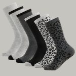 Women's 6-Pack Fashion Crew Socks