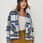Women's Cropped Wool Chore Jacket