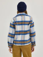 Women's Cropped Wool Chore Jacket - Image 3
