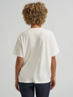 Women's Cursive Logo Tee - Image 2