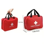 184pcs First Aid Kit Multi-Purpose Emergency Medical Supplies Portable Bag for Outdoor Hiking Camping Rescue - Image 3