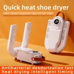 Q1 Intelligent Timer Shoe Dryer Adjustable Quick Dry Deodorizing Sterilizing Household Shoe Warmer Heater - Image 5