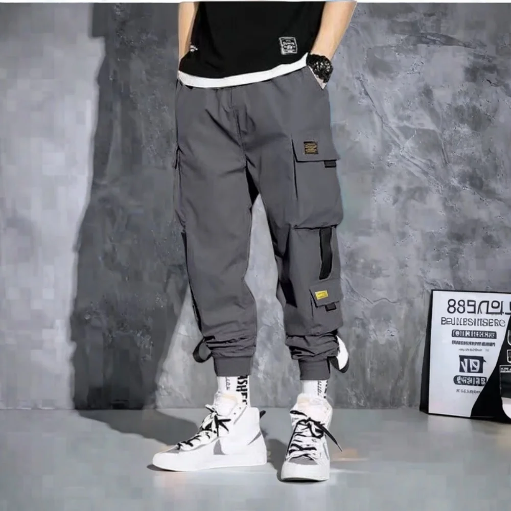 kf-S97ab19cd9e01429f949b418ab5823cf2M Mens 2026 Trendy Workwear Pants Casual Loose Fit Spring Summer Brand Fashion Streetwear - Image 1