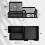 Office Paper Organizer HR PA File Holder with Hook and Pen Cup for Workplace Essentials - Image 6