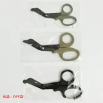15cm EMT Medical Scissors Stainless Steel Bandage and Tape Scissors Multipurpose First Aid Tool - Image 2