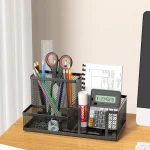 Office Paper Organizer HR PA File Holder with Hook and Pen Cup for Workplace Essentials - Image 5